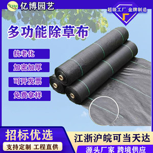 Weed Control Fabric Black PP Non Woven Perforated Anti Uv Garden Ground Cover For Planting Sun Protection - Product Image 5