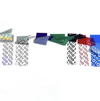 Autocollants de garantie inviolables personnalisés imprimés, autocollants holographiques inviolables, étiquettes holographiques inviolables, rouleaux d'autocollants inviolables pour l'emballage