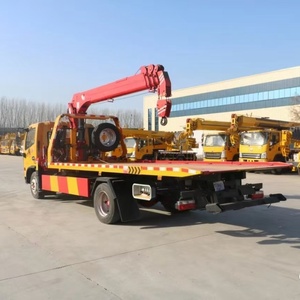 Dépanneuse avec <span class=keywords><strong>grue</strong></span> Dongfeng 4x2 diesel 165 HP moteur <span class=keywords><strong>5</strong></span> tonnes <span class=keywords><strong>grue</strong></span> droite <span class=keywords><strong>t</strong></span>élescopique utilisée pour le levage et le sauvetage - Product Image 5