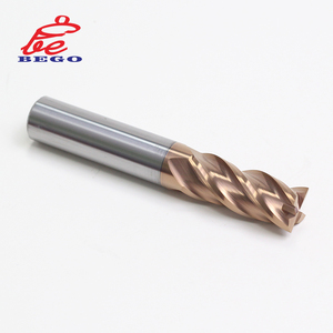 Fraise à queue en carbure <span class=keywords><strong>de</strong></span> tungstène CNC 12 mm*75 HRC55 4F, stock important disponible 2024 - Product Image 4