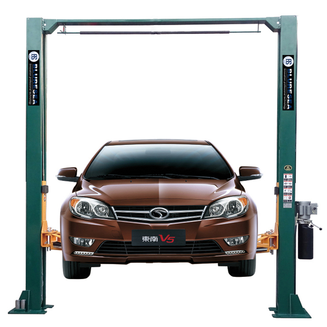 Best 4T 9000 Lb Hydraulic Two Post Clear Floor Car Lift CE Approved
