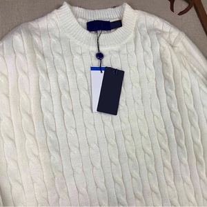 Maglione Casual Lauren 2026 Personalizzato con Logo Ralph, Slim-Fit a Quadri in <span class=keywords><strong>Lana</strong></span>, Stile Vintage Old Money per <span class=keywords><strong>Uomo</strong></span> - Product Image 3