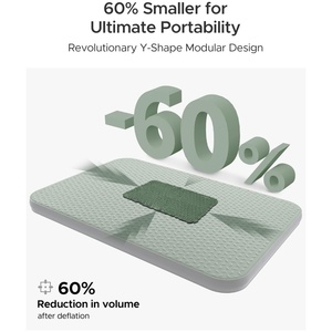 <span class=keywords><strong>Matelas</strong></span> pour une <span class=keywords><strong>personne</strong></span>, camping en plein air, coussin de couchage épaissi, lit en mousse à air, <span class=keywords><strong>matelas</strong></span> pliable auto-gonflant pour tente de glamping - Product Image 3