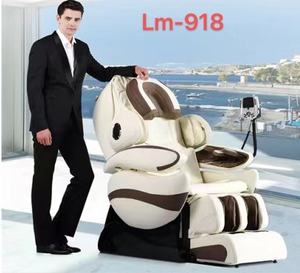 LM-918 Zero Gravity Luxus-Massagesessel 4D Stahlrahmen Ganzkörper-Entspannungsmassage Komfortabler Massagesessel für Japan Kanada - Product Image 2