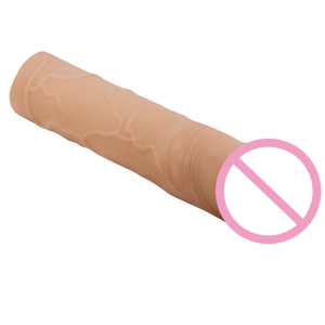 Mooie Liefde Tpe Volwassen Seksspeeltjes Grof Slijtage Penis Mouw Met Slot Verlenging En Stud Crystal Set Vibrerende Ring Voor Mannen - Product Image 5