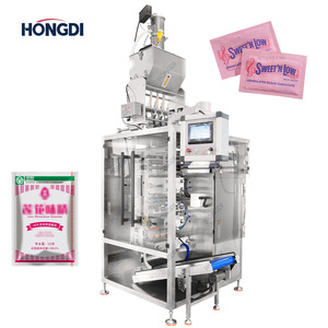 เครื่องบรรจุซองอัตโนมัติ HONGDI แบบ 3 แถว ปิดผนึก 4 ด้าน สำหรับบรรจุเม็ดและผง  ประสิทธิภาพสูง เกรดอาหาร สำหรับการผลิตเครื่องปรุงรสและขนมขบเคี้ยว - Product Image 1