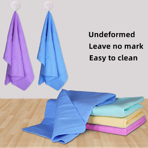 Panno Shammy tedesco personalizzato asciugamano in camoscio pva Super assorbente panno per la pulizia dell'asciugatura della pelle per auto - Product Image 3