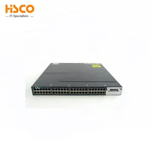 WS-C3560X-48PF-L 본래 새로운 3560X 48 항구 가득 차있는 PoE 기가비트 네트워크 스위치