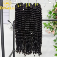 Lots de Cheveux Vietnamiens Non Traités Épais Ondulés, Qualité Remy, Cuticules Alignées, Double Trame Faite à la Machine, Vente en Gros, Ondulations Souples Dkl