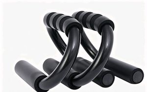 Soportes para Flexiones de Acero al Carbono Reforzado, Color Negro, con Espuma Suave y Resistentes al Desgaste, Aptos para Fitness - Product Image 4