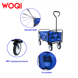 WOQI-<span class=keywords><strong>Banc</strong></span> <span class=keywords><strong>de</strong></span> Shopping Extérieur Portable Pliant, Chariot Utilitaire, Chariot à Main, pour <span class=keywords><strong>Jardin</strong></span>, Pique-Nique - Product Image 4