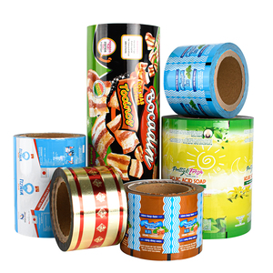 Rouleau de film métallisé en aluminium souple soluble dans l'eau de qualité alimentaire pour l'emballage du beurre, impression personnalisée - Product Image 1
