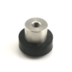 Tope de Puerta de Acero Inoxidable 304 con Base de Goma para Montaje en Suelo, Uso Interior, Diseño Minimalista y Duradero - Product Image 1