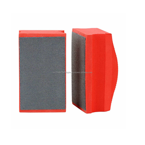 Almohadillas de pulido manual de diamante galvanizado 95*55mm bloque de lijado de diamante para vidrio de piedra HVOF - Product Image 6