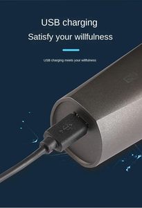 Rasoir électrique 3D à lames flottantes, rechargeable par USB, pour la coupe de la barbe et des cheveux, tondeuse lavable pour hommes, idéal pour les voyages - Product Image 6