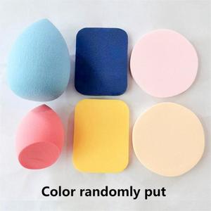 Lot de 6 éponges à maquillage multicolores, applicateurs de poudre humide et sèche, doux, pour le visage, avec pochette cadeau - Product Image 3