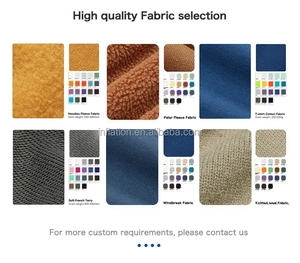 <span class=keywords><strong>Felpe</strong></span> con Cappuccio e Zip per Uomo in Cotone 100% di Alta Qualità, Design a Blocchi di Colore, Triplo Strato, in Spugna Francese - Product Image 6