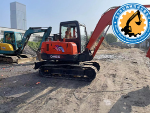 Excavatrice d'occasion en bon état Doosan DH55 DH55 60 pelleteuses de construction d'occasion à vendre - Product Image 4