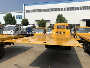 3 ton-15 ton 5.2m 9m düz yatak çekici kamyon wrecker vücut