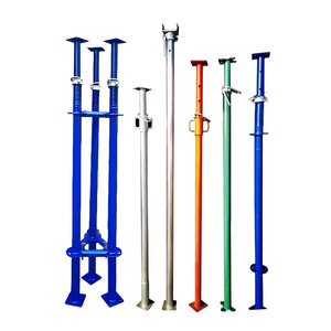 Support en acier pour la construction, réglable et extensible, en acier Q235, matériau : support en acier galvanisé épaissi - Product Image 4