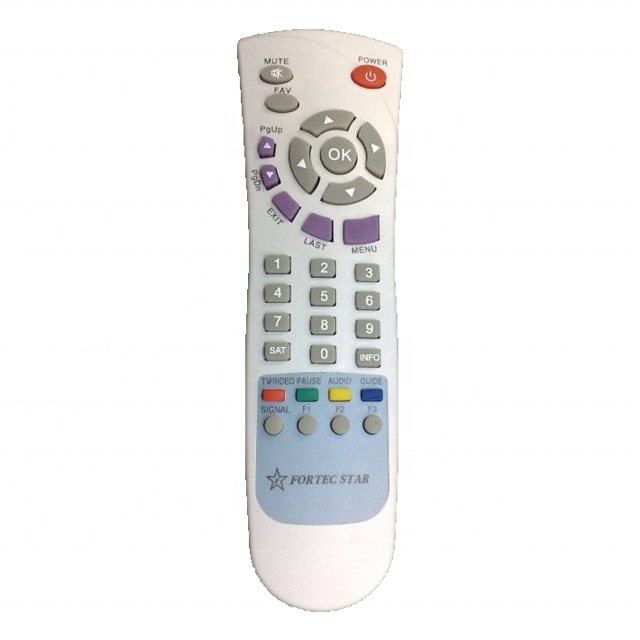 Hostrong Factory OEM ODM FORTEC STAR Remote Control Suitable for Smart TV Box Set Top Box STB Support Customization