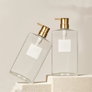 500ml Lotion Bơm vuông nhựa chai rỗng cho cơ thể rửa dầu gội Lotion Gel tắm khách sạn và nhà sử dụng mỹ phẩm <span class=keywords><strong>container</strong></span> - Product Image 6