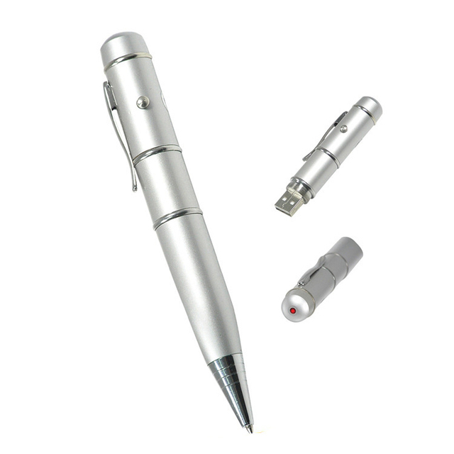 University Gift Pen Shaped USB Flash Drive University Gift 3 in 1 USB Pen High Quality Multifunctional Metal Pendrive