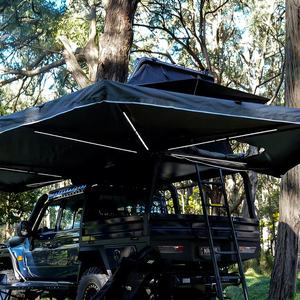 Tente de toit en alliage d'aluminium 270 Tente de toit imperméable Toldo Para Automovil Camping en plein air Auvent d'aile de voiture autoportant à 270 degrés - Product Image 6