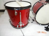 Offre Spéciale – Batterie de Tambourins pour Enfants en Bois de Bouleau Rouge de Marque OEM avec Peaux de Tambour en Peau de Mouton, Modèle M-D-SET03, 22 kg