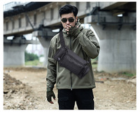 Sac à bandoulière 3P camouflage pour extérieur, sac banane, sac à main, sac tactique sportif décontracté, sac à dos photo à une épaule