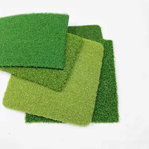 2022定制景观美化地垫地毯户外绿色人造草/人造草坪5-10年聚丙烯 + 聚乙烯