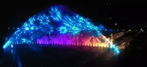 Individuelles Design 3D-Show tanzender Wassersprungbrunnen mit Lichtbecken musikalischer tanzender Brunnen