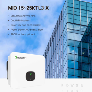 Inversor Fotovoltaico Comercial e Industrial <span class=keywords><strong>GROWAT</strong></span> MID 15-25KTL3-X, Inversor SPD de Banda Lateral II AC y DC - Product Image 1