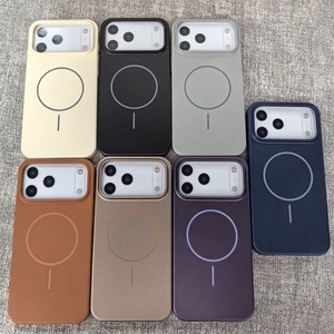 Vải Mô Hình Chống-Vân Tay PC Trường Hợp Đối Với iPhone 17 Pro Từ Điện Thoại Di Động Trường Hợp Đối Với iPhone 17 16 15 14 13 12 - Product Image 1