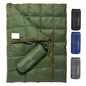 Usine en Chine Couverture en <span class=keywords><strong>duvet</strong></span> de nylon de haute qualité Étanche Léger Portable Voyage Camping Couverture gonflée 90 Couverture en <span class=keywords><strong>duvet</strong></span> - Product Image 1