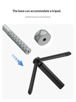Perche télescopique en alliage d'aluminium de 1,2 m pour caméra sportive Insta360 X3/X4/X5 Dajiang, bâton de selfie invisible