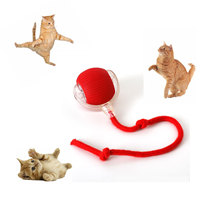 Nouveau jouet balle Silicone interactif pour éviter les Obstacles sûr amusant balle en caoutchouc jouet intelligent animal de compagnie chat sport jouet