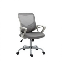 Confortable ordinateur pivotant de luxe en mouvement moderne à bascule bureau arrière chaise ergonomique moderne en maille avec appuie-tête