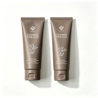 Tubes en plastique personnalisés, vides, souples, pour cosmétiques, tubes souples en PE, 80 ml, 120 ml, 150 ml, 200 ml, pour crème pour les mains, lotion, emballage de tubes