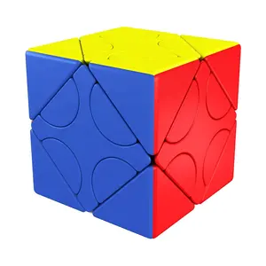 새로운 디자인 MoYu MeiLong 사선 터닝 스큐 큐브 ABS 플라스틱 스티커리스 퍼즐 매직 큐브 교육 장난감