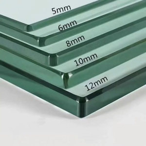 Verre trempé transparent renforcé thermiquement de sécurité 4mm 5mm 6mm 8mm 10mm 12mm 15mm 19mm pour la construction et la sécurité des bâtiments - Product Image 1