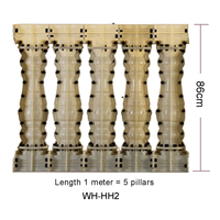 Moule pour balustre de clôture en béton plastique de 86 cm