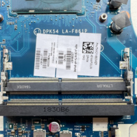 MB Berkualitas Tinggi Dengan CPU SR3LC I7-8550U GPU GTX1050 2G DPK54 LA-F861P L20298-601 L21795-601 15-CX Motherboard Laptop untuk HP