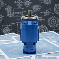 Pompe hydraulique à engrenages de marque LONGDA de bonne qualité pour chargeuse sur pneus, référence 4120008559, en fonte sur mesure, garantie 1 an, Chine