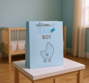 Borsa Regalo per Neonato, Scatola di Cartone Grande e Rigida 0-12 Mesi - Product Image 2