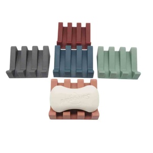 Self Draining Soap Bar Holder for Silicone Sponges Holder Bathroom Anti-slip Soap case Soap Dish with Drainage - Product Image 6