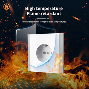 เต้ารับติดผนัง WESA 16A 1 ช่อง แบบยุโรป Schuko ดีไซน์หรูหราทันสมัย - Product Image 4