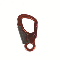 Mousqueton en aluminium multifonction de vente chaude porte-clés mousqueton d'escalade mousqueton de survie en plein air
