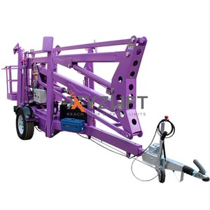 Nacelle élévatrice à flèche télescopique articulée XYZLIFT, alimentée par courant alternatif, homologuée EN280 - Product Image 1