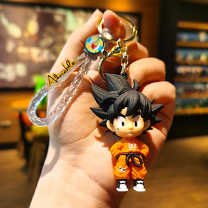 Nuevo Llavero de Muñeco de Dibujos Animados de PVC con Impresión UV de Monkey King Dragon Ball, Colgante Tejido con Pegamento, Accesorios para Coche, Colgante para Bolso, Venta al por Mayor - Product Image 6